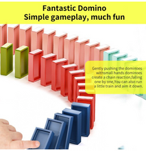 Load image into Gallery viewer, Children&#39;s Automatic Train - Set up Dominos (make your own track)
