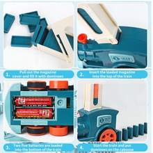Load image into Gallery viewer, Children&#39;s Automatic Train - Set up Dominos (make your own track)
