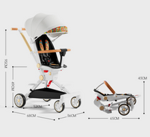 Load image into Gallery viewer, Designer Baby Stroller - Chair (4 Colours) Foldable
