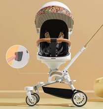 Load image into Gallery viewer, Designer Baby Stroller - Chair (4 Colours) Foldable
