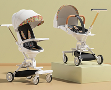 Load image into Gallery viewer, Designer Baby Stroller - Chair (4 Colours) Foldable
