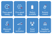 Load image into Gallery viewer, Smart Touch Electric Rocking Chair
