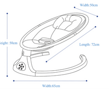 Load image into Gallery viewer, Smart Touch Electric Rocking Chair
