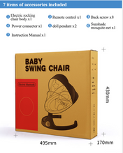 Load image into Gallery viewer, Smart Touch Electric Rocking Chair
