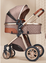 Load image into Gallery viewer, Luxury Baby Pram Car Seat 3 in 1 (9 Colours) Foldable
