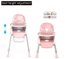 Load image into Gallery viewer, High Chair Adjustable Multi Functional (4 Colours)
