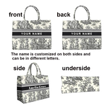 Load image into Gallery viewer, &quot;Arna Lisa&quot; Collection - Designer Tote Bag + Customised Name (Many Styles)
