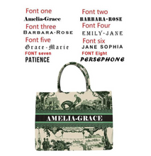 Load image into Gallery viewer, &quot;Arna Lisa&quot; Collection - Designer Tote Bag + Customised Name (Many Styles)

