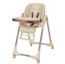 Load image into Gallery viewer, Designer Rose Gold High Chair
