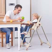 Load image into Gallery viewer, Designer Rose Gold High Chair
