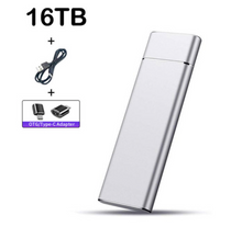 Load image into Gallery viewer, Original High Speed 16TB SSD Portable External Solid State Hard Drive USB 3.0 Mobile/Laptop
