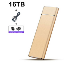 Load image into Gallery viewer, Original High Speed 16TB SSD Portable External Solid State Hard Drive USB 3.0 Mobile/Laptop
