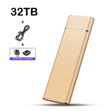 Load image into Gallery viewer, Original High Speed 32TB SSD Portable External Solid State Hard Drive USB 3.0 Mobile/Laptop
