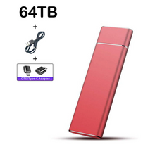 Load image into Gallery viewer, Original High Speed 64TB SSD Portable External Solid State Hard Drive USB 3.0 Mobile/Laptop
