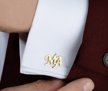 Load image into Gallery viewer, Designer Custom Designer Cufflinks for Men - Many Styles &amp; Colours
