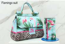 Load image into Gallery viewer, &quot;Arna Lisa&quot; Collection - Original Classic Print Handbag + Clutch/Wallet/Purse - Many Styles
