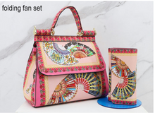 Load image into Gallery viewer, &quot;Arna Lisa&quot; Collection - Original Classic Print Handbag + Clutch/Wallet/Purse - Many Styles
