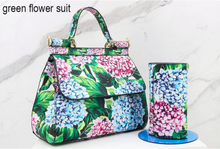 Load image into Gallery viewer, &quot;Arna Lisa&quot; Collection - Original Classic Print Handbag + Clutch/Wallet/Purse - Many Styles
