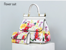 Load image into Gallery viewer, &quot;Arna Lisa&quot; Collection - Original Classic Print Handbag + Clutch/Wallet/Purse - Many Styles
