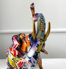 Load image into Gallery viewer, Nordic Abstract Sculpture Elephant Book Shelf Accessories x5 - Office Home &amp; Living
