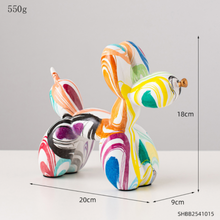 Load image into Gallery viewer, Nordic Sculpture Designer Dogs Statue x2 Book Shelf Accessories - Office Home &amp; Living
