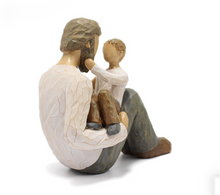 Load image into Gallery viewer, Nordic Sculpture Designer Father &amp; Son Statue Book Shelf Accessories - Office Home &amp; Living
