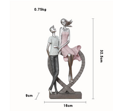 Load image into Gallery viewer, Nordic Sculpture Designer Family Statue Book Shelf Accessories - Office Home &amp; Living
