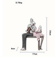 Load image into Gallery viewer, Nordic Sculpture Designer Family Statue Book Shelf Accessories - Office Home &amp; Living
