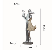 Load image into Gallery viewer, Nordic Sculpture Designer Family Statue Book Shelf Accessories - Office Home &amp; Living
