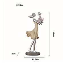Load image into Gallery viewer, Nordic Sculpture Designer Family Statue Book Shelf Accessories - Office Home &amp; Living
