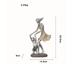 Load image into Gallery viewer, Nordic Sculpture Designer Family Statue Book Shelf Accessories - Office Home &amp; Living
