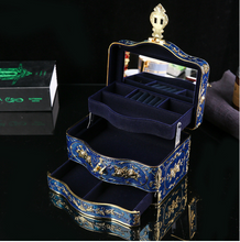 Load image into Gallery viewer, Arna&#39;s Luxury Jewellery Box Mirrored with 3 Layers (4 Colours)
