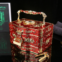 Load image into Gallery viewer, Arna&#39;s Luxury Jewellery Box Mirrored with 3 Layers (4 Colours)

