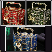 Load image into Gallery viewer, Arna&#39;s Luxury Jewellery Box Mirrored with 3 Layers (4 Colours)
