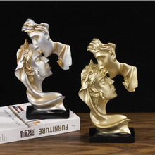 Load image into Gallery viewer, Nordic Sculpture Statue - Office - Home &amp; Living - Silver or Gold
