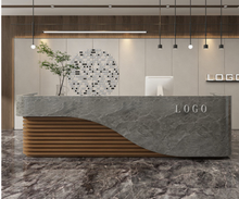 Load image into Gallery viewer, Nordic Hotel Reception Desk Company Office Beauty Salon Health Club Commercial Bar etc - Many Styles
