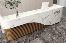 Load image into Gallery viewer, Nordic Hotel Reception Desk Company Office Beauty Salon Health Club Commercial Bar etc - Many Styles
