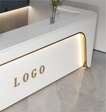 Load image into Gallery viewer, Nordic Hotel Reception Desk Company Office Beauty Salon Health Club Commercial Bar etc - Many Styles

