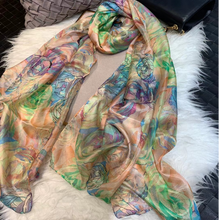 Load image into Gallery viewer, &quot;Arna&quot; Collection - Women&#39;s Luxury Silk Head Scarf
