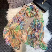 Load image into Gallery viewer, &quot;Arna&quot; Collection - Women&#39;s Luxury Silk Head Scarf
