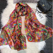 Load image into Gallery viewer, &quot;Arna&quot; Collection - Women&#39;s Luxury Silk Head Scarf
