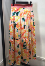 Load image into Gallery viewer, &quot;Arna&quot; Collection - Elegant Spaghetti Strap Top+Floral Skirt - 2 Piece Set
