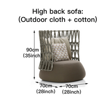 Load image into Gallery viewer, Luxury Plus Furniture  Nordic Rattan 6 Piece Set
