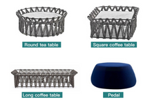 Load image into Gallery viewer, Luxury Plus Furniture  Nordic Rattan 6 Piece Set
