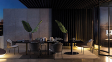 Load image into Gallery viewer, Luxury Plus Furniture -  Minimalist Rattan Table And 2 Chairs (Balcony, Patio, Courtyard)
