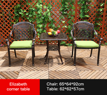 Load image into Gallery viewer, Luxury Plus Furniture - Classical Table &amp; 2 Chairs (Balcony, Patio, Courtyard)
