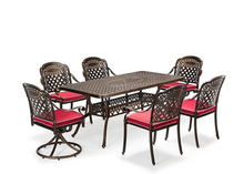 Load image into Gallery viewer, Luxury Plus Furniture -  Classical Table &amp; 6 Chairs (Balcony, Patio, Courtyard)
