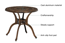 Load image into Gallery viewer, Luxury Plus Furniture -  Classical Table &amp; 4 Chairs (Balcony, Patio, Courtyard)
