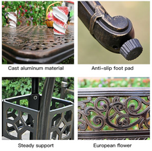 Load image into Gallery viewer, Luxury Plus Furniture -  Classical Table &amp; 6 Chairs (Balcony, Patio, Courtyard)
