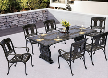 Load image into Gallery viewer, Luxury Plus Furniture - Classical Table &amp; 8 Chairs (Balcony, Patio, Courtyard)

